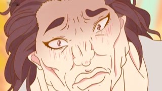 a nun **masturbates** in front of a **cross** in a **church**