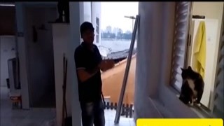 RenaTasurtada - Vizinho pedreiro tarado observa na masturbação novinha safada!