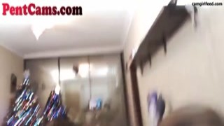 Cute Thick Teen Brunette With Big Tits On Webcam