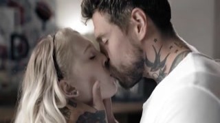 Virgin girl fucked rough by an older guy