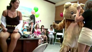 dancing bear - alaina brooke s cfnm fiesta with big dick male strippers 