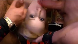 Busty blonde slut chessie kay gets a lot of cums