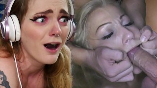 carly rae summers reacts to hot blonde german slut experiences the most powerful fuck of her life - pf porn reactions ep v