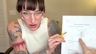 step mom helps you with your sex ed homework