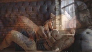 Cherrie Pie - SEXY TEASE - Cherry Pie on the couch (nothingbutcurves)