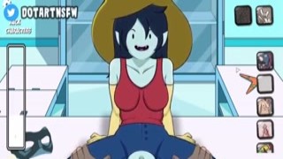 marceline's thrilling adventures in the world of Adventure Time, featuring her exciting exploits and memorable moments, come to life through a collection of steamy, NSFW animated clips that showcase her in all her glory