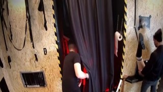 MadGloryHoles - 2 cocks for 1 tight pussy