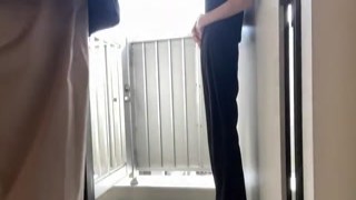 Weather blowjob with no hands and immediate anal licking and sperm gobbling [Full face out] Koenji Menhera type 24 year old vintage clothing store clerk 23 [Yes]…