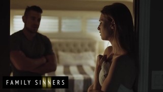  ashley lane shows her gratitude to her brother in law dante colle by riding his cock - family sinners