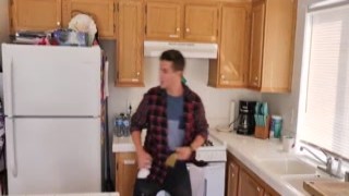 Jay Romero, Rion King, and Ember Snow seek a threesome experience accompanied by a fresh and hot pizza delivery