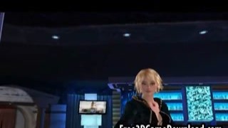 three stunning and mature 3d cartoon stripper babes dancing