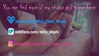 Mira Shark - Stepsister without panties wanted to play with my dick