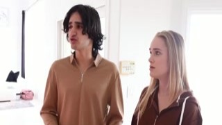 Interracial foursome with stepsiblings