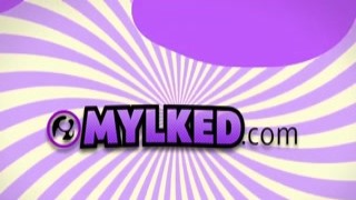 Mylked Milf Teak Jerks Me Off at Milking Table