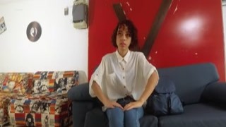 Little Latina can mount a large dick like she is a cowgirl in a rodeo