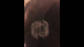 The white girl was getting her tiny pussy dominated by a huge black dick, but there was a complication