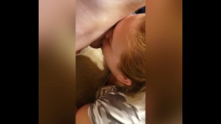 hotwife amateur deepthroats multiple guys cocks