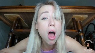fucked stepsister stuck under the table