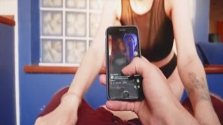 Arina Fox - Hardt blowjob af en tiktoker, der elsker at sutte dybt og lidenskabeligt