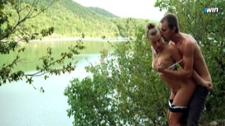 CumForKate - Hiking Ended With a Public Hard Fuck and a Cumshot on Big Tits