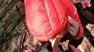 Katrina Van - I Celebrate My Birthday the Way I Like, Sucking Cock and Fucking in the Ass in Nature!