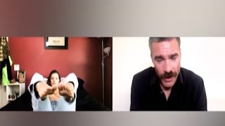 Pervy counselor manipulates teen to do a cam show