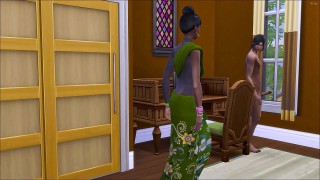 indian step mom catches her virgin step son masturbating watching a porn movie and decided to help him to see what it s like to have sex with a real woman for the first time