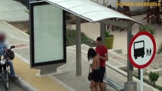 CatchingGoldDigger - Naughty Submissive Latina Teen Gets Fucked in all Kinds of Positions