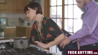 fuckanytime - stepdaughter and stepmom give stepdaddy freeuse access all the time - angeline red jessica ryan
