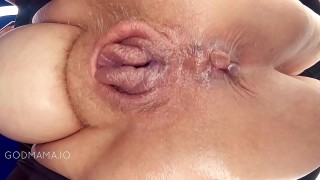 nothing feels greater than your godmama s sloppy pumped cum dump