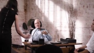 Stepson fucks stepdads assistant ifo him
