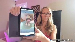sexy milf camgirl jess ryan gives an honest dick rating for thor jessryan.manyvids.com