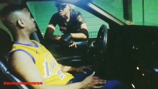 policial feminina faz sexo dentro do carro