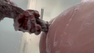mom left the house and she couldn t wait - stepdaughter s fantasy became real when stepdad s massive 12-inch bbc slid into her tight hole giving her hard anal she secretly craved moaning under the hot shower water.