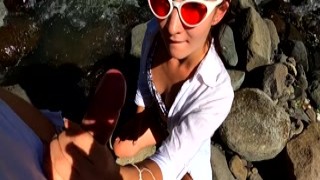 PassionBunny - Quick risky public blowjob with horny fit babe 2