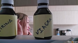 my stepmom gave me viagra by mistake and we ended up fucking