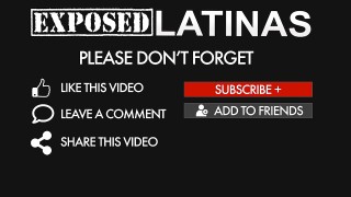 exposedlatinas - latina sitter gets caught masturbating and fucked hard by gringo