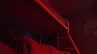 Stepteen watching stepdad fuck her bff