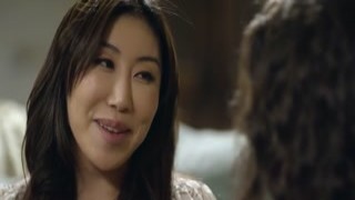 Latina lesbian fingering busty asian gf