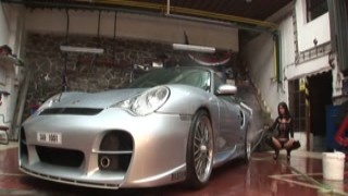 Veronica Zemanova - Porshe 2014