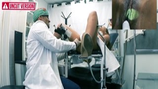 Nick Moreno - Very Horny Teen Girl goes to a Fake Gynecologists Clinic, the Doctor Opens her Pussy and they Fuck