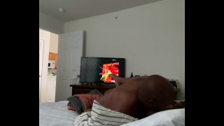 ex girlfriend can t handle the oral and stroke game