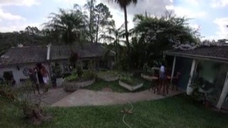 ** The group is preparing to start their first live-action role-playing game (LARPing) event and need to coordinate their actions