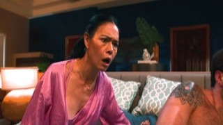 Bedtime fun and sex with the whole new Fam