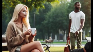 cheating white woman meets black man at the park audio story bbc