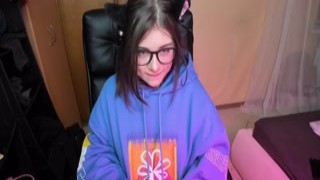 Katya Letova - Quiet Masturbation and Blowjob