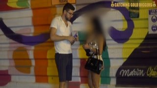 CatchingGoldDigger - Showing no Mercy to a 18 flowers Super Cute Colombian Teen