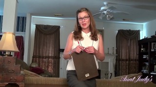 auntjudys - 43yo hairy pussy milf isabella is your new secretary