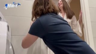 AnnaFirePussy - Stepsister saw me sniffing her dirty panties and squirted