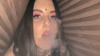 Alyssa Quinn - Girl under Blanket Treating Coronavirus Covid-19 (Smoking Hot) -IMWF